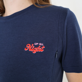 Maglietta per l'allattamento al seno, sveglia tutta la notte