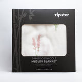 Lavender Large Muslin Blanket