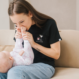 Still-T-Shirt Milch betrunken