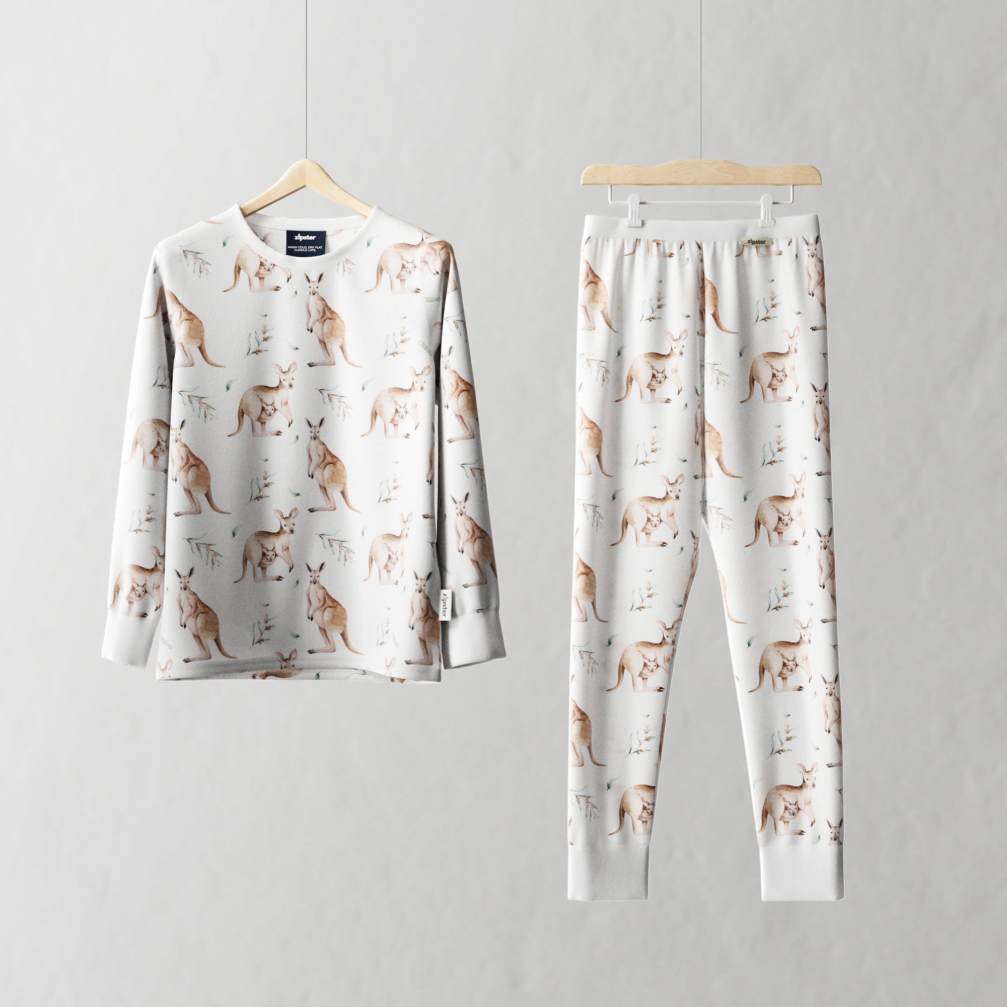 Children's PJ Set Kangaroo
