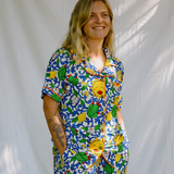 Zestaw piżam damskich Sycylijskie Lato (Zwycięzca Wyzwania Projektowego 2025)