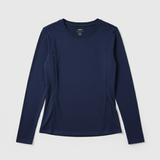 Camiseta lactancia manga larga Azul Marino