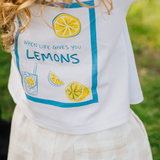 Camiseta oversize para niño Lemon Squeezy