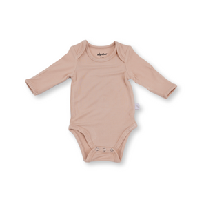 Long-sleeve Body Suit Beige