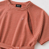 Barcelona Borstvoeding T-shirt Jurk Rusty Gestreept