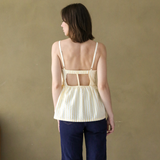 Top de lactancia amarillo