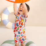 Children's Shortie Ensemble PJ Coquillages amusants