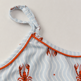 Ladies Pyjamas Set Wavy Lobster