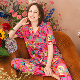 Ensemble pyjama pour femme « Frida Fiesta de Colores »