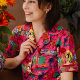 Ensemble pyjama pour femme « Frida Fiesta de Colores »
