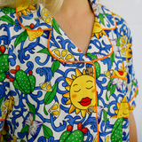 Conjunto de pijama de señora Sicilian Summer
