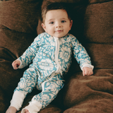 William Morris ZIPSTER™ Bleu mauve