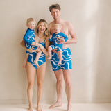 Herren Badehose Ride The Wave