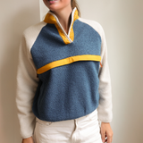 Pile per l'allattamento al seno Retro Blue