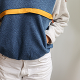 Pile per l'allattamento al seno Retro Blue