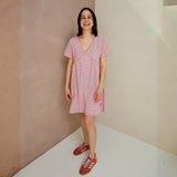Robe d'allaitement Portofino rose