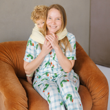 Damen-Pyjamaset Die kleine Raupe Nimmersatt™ Kariert