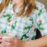 Damen-Pyjamaset Die kleine Raupe Nimmersatt™ Kariert