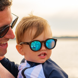 Bambus-Sonnenbrille Rund
