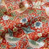 William Morris - Set di pigiami da donna rosso ladro di fragole