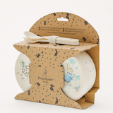 Boîte à goûter Peter Rabbit avec couverts