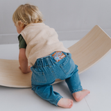 Niebieskie jeansy jeansowe