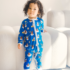 Dziecko w nosidełku ZIPSTER x Miffy bambusowej piżamce „Starry Sleep”