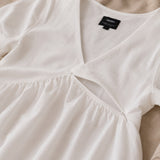 Robe d'allaitement Portofino Blanc