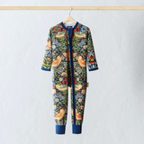 William Morris Zipster Strawberry Thief Navy Blue