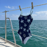 Bañador de señora Tortugas