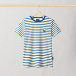 Miffy striped breastfeeding T-shirt with hidden nursing zips, front view