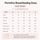 Portofino - Vestito a camicia per l'allattamento