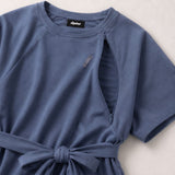 Maglietta Barcelona per l'allattamento al seno - Vestito blu