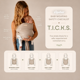 Bamboo Baby Wrap - Arctic Ocean